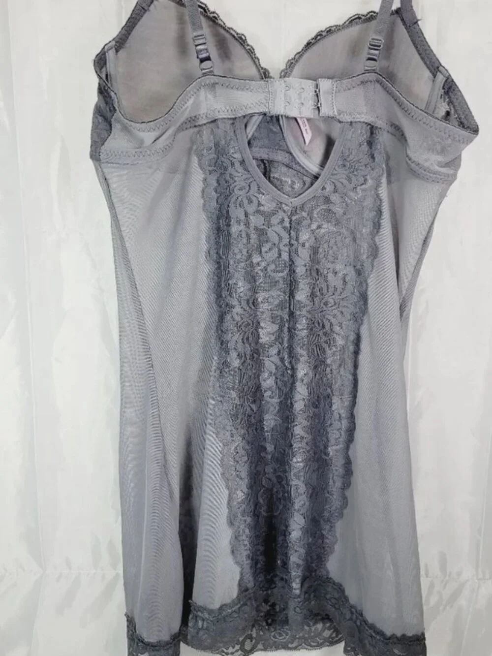 Native intamates 36B gray fit teddy padded underwire gray